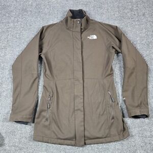 North Face‎ Apex Jacket Womens Small Softshell Windproof Full Zip Outdoor Hiking